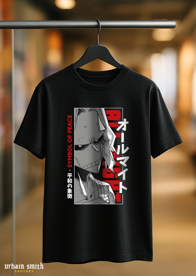 All Might full balck -  Oversize